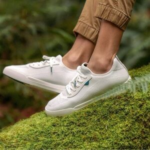 Vessi Men’s Weekend Sneaker in Marble White